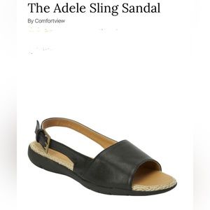 The Adele sling back shoe- size 7W
